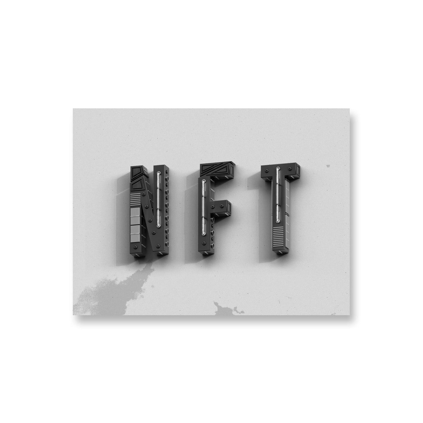 nft design hardware poster 