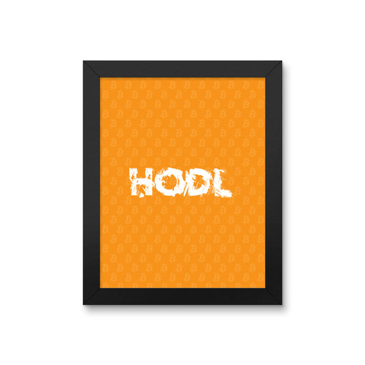 Bitcoin HODL Poster