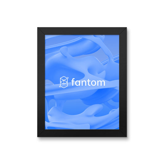 Fantom Abstract Poster