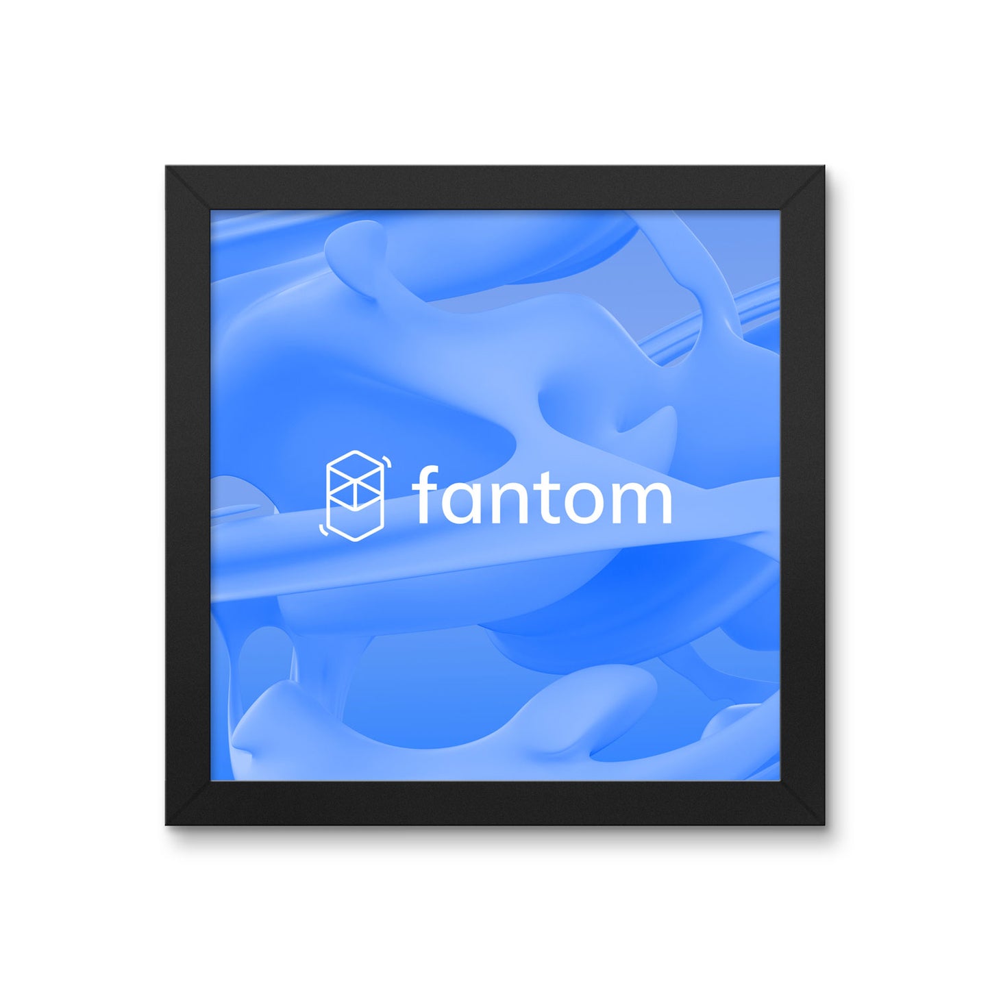 Fantom Abstract Poster