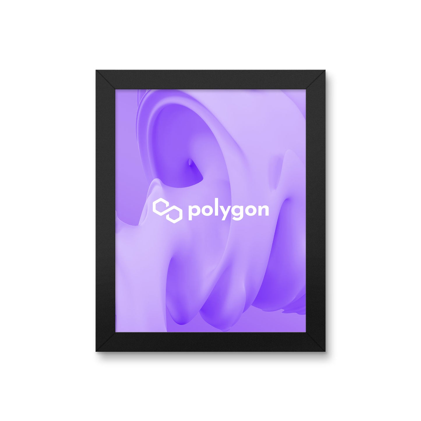 Polygon Abstract Poster